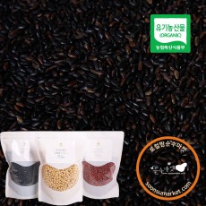 자연을담다 - 유기농 멥쌀 흑미/찰흑미 ( 1kg x 1팩 )